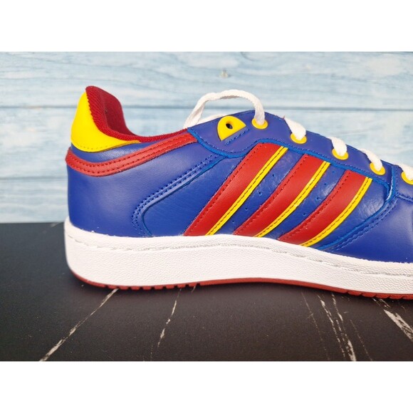 Adidas Rivalry Low Blue Red Yellow Shoes Kansas Size 6 main image 10